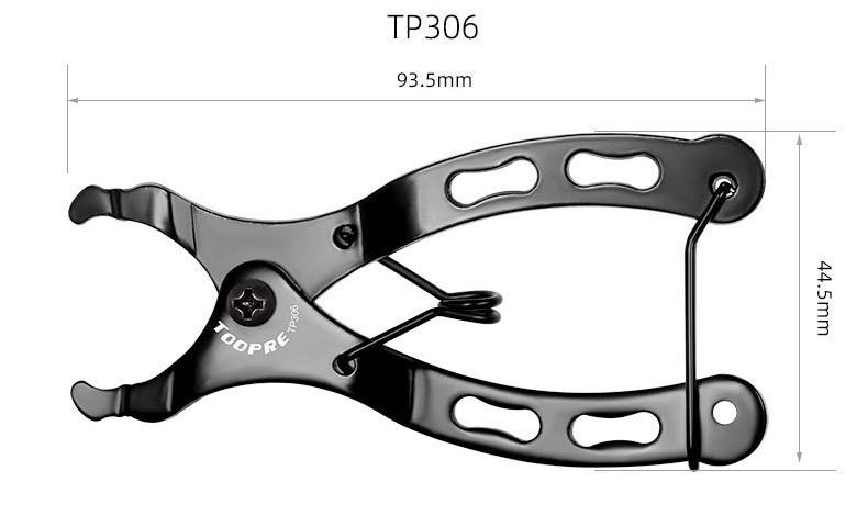 Пласкогубці для зняття та встановлення велосипедного ланцюга Toopre TP-306 - фото 5
