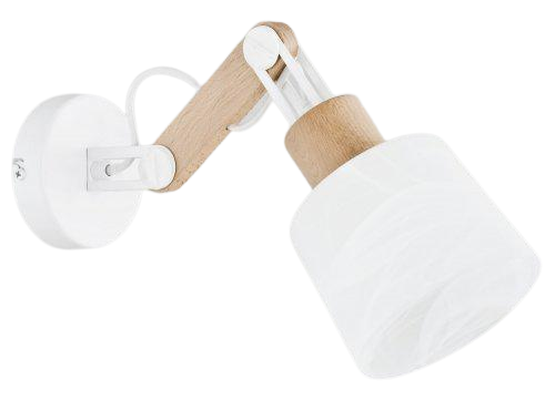 Светильник настенный Alfa Bridge White (24300)