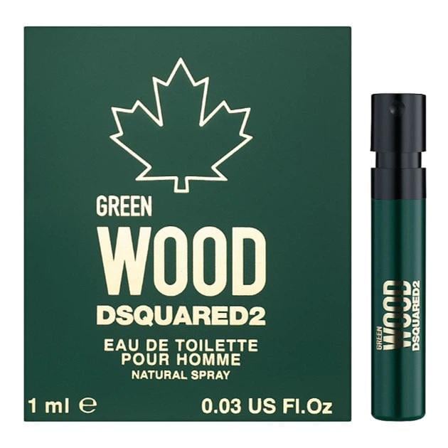 Туалетная вода для мужчин DSquared2 Green Wood 1 мл пробник (383263)