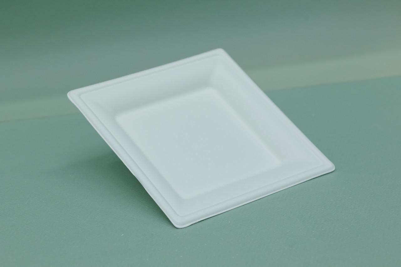 Одноразовая тарелка квадратная 16х16 см 125 шт. - фото 4 Одноразовая тарелка квадратная 16х16 см 125 шт. - фото 4