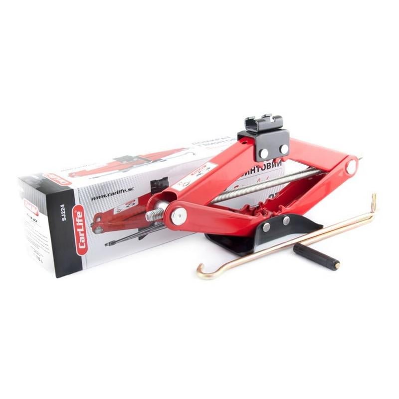 Домкрат винтовой CarLife SJ224 2 т 120-413 мм (10177618)