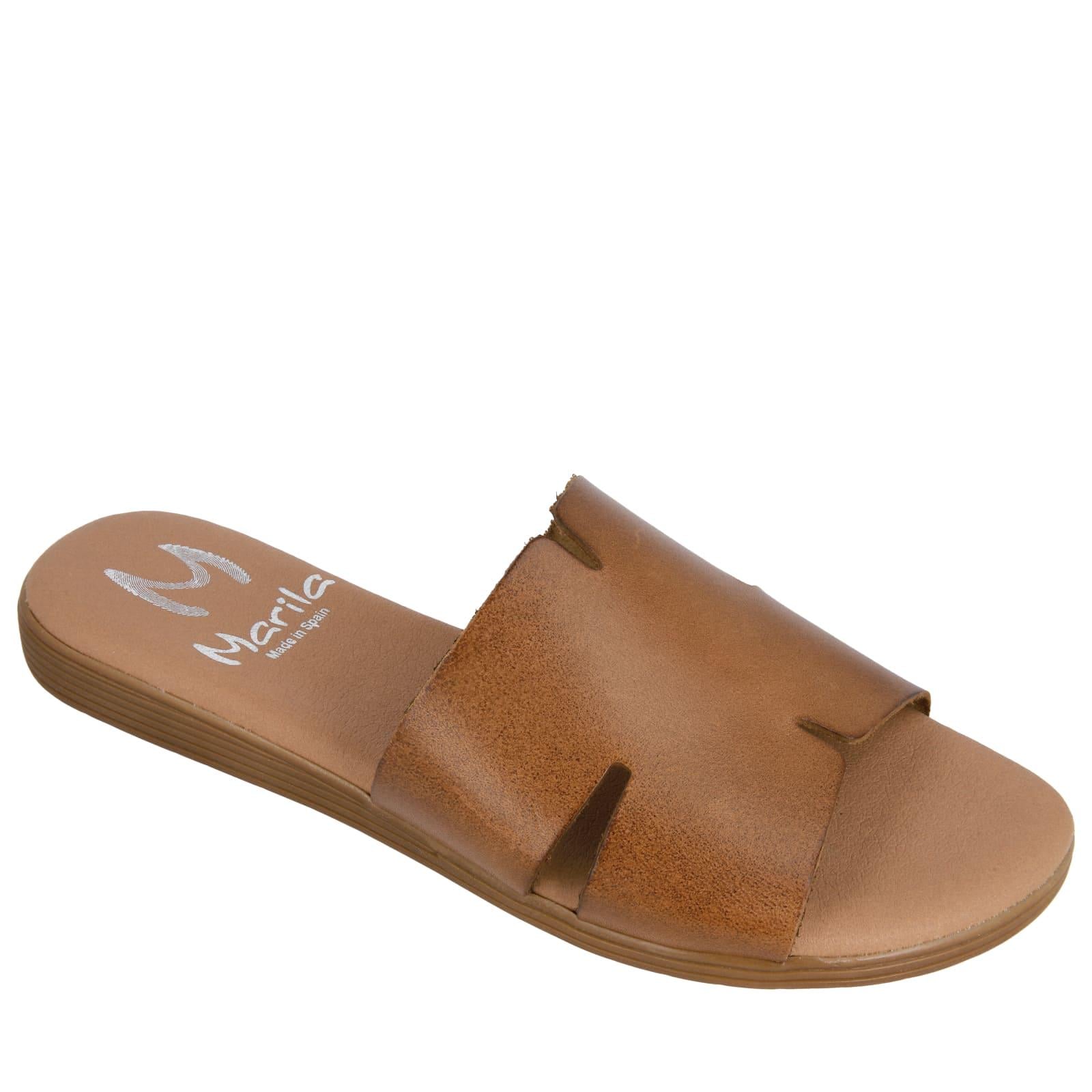 Сабо женские Marila р. 37 Коричневый (92448133)