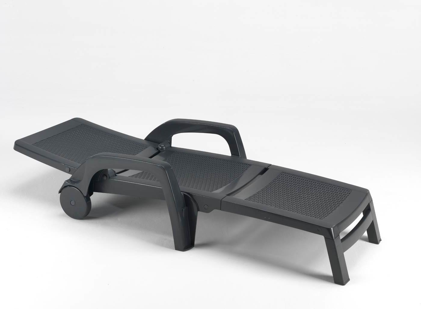 Лежак Bica MIAMI Антрацит (1535) - фото 3 Лежак Bica MIAMI Антрацит (1535) - фото 3