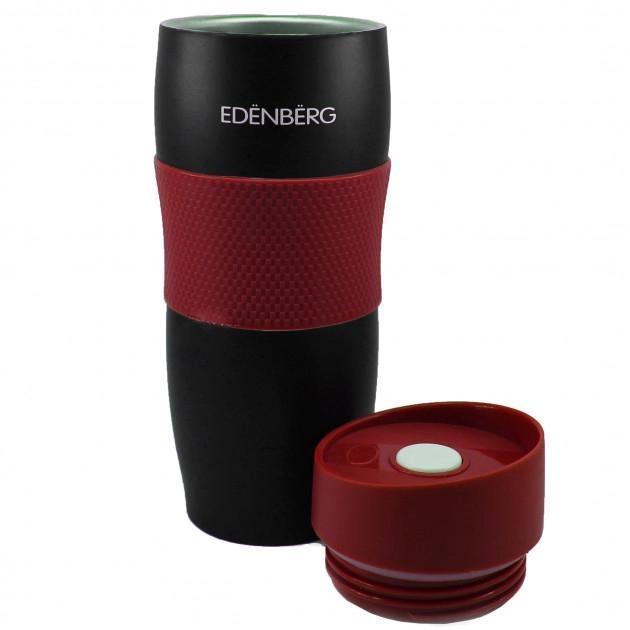 Термокухоль вакуумний Edenberg EB-622 з нержавіючої сталі 380 мл Червоний (2530557777) - фото 5 Термокухоль вакуумний Edenberg EB-622 з нержавіючої сталі 380 мл Червоний (2530557777) - фото 5