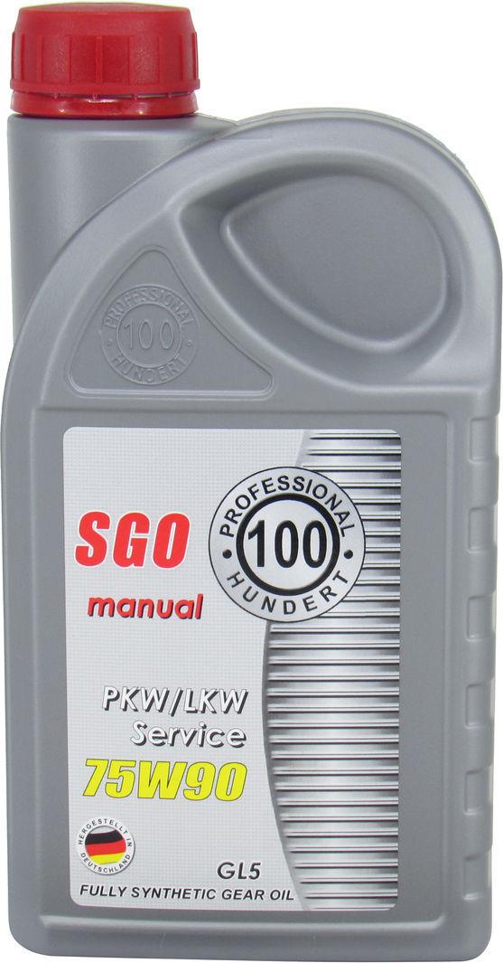 Трансмиссионное масло Hundert 75W-90 SGO GL-5 1 л (SGO GL 5)