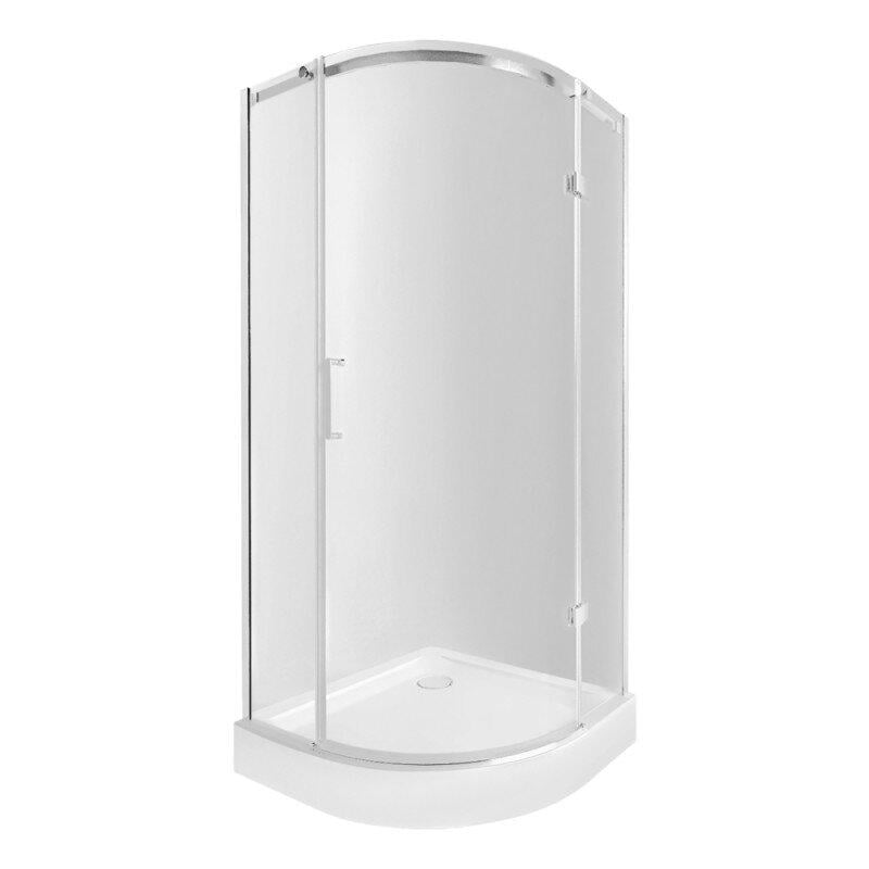 Душевая кабина Q-tap Virgo VIRCRM1099AC8UNIA309915 90x90x205 см профиль Хром (75133)