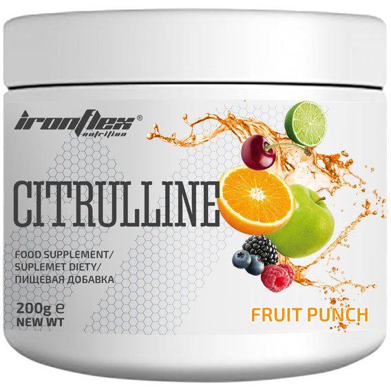 Цитрулін для спорту IronFlex Citrulline 200 г 80 порцій Fruit Punch