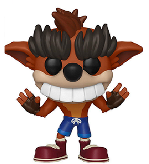 Фігурка Funko Pop фанк Поп Тайнs Крах Фейк Креш Crash Bandicoot Fake Crash Exclusive 10 см Game CB FK 422.518