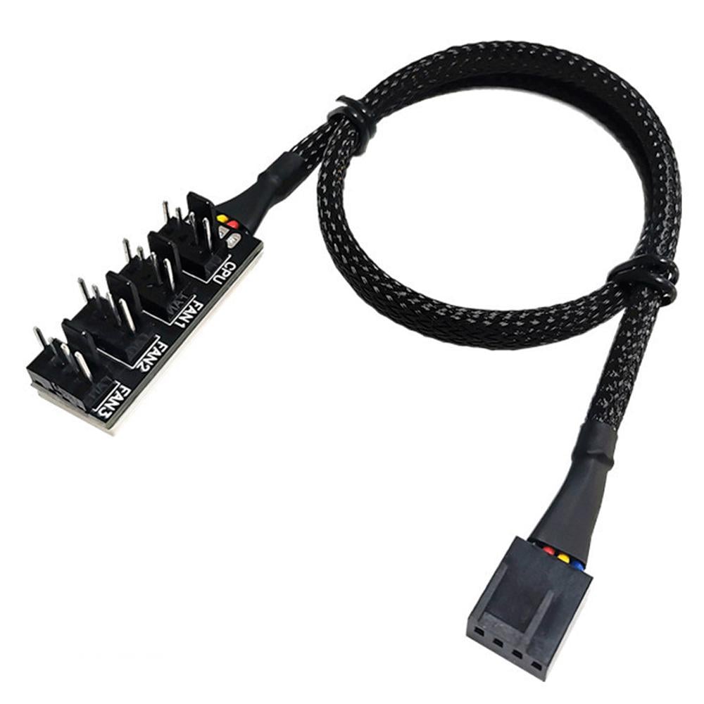 Разветвитель питания на 4 кулера Hub Fan 4 pin 40 см (1014-763-00)
