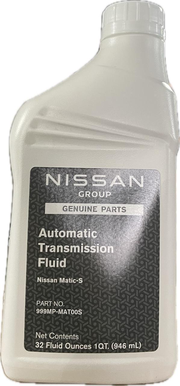 Масло АКПП Nissan Matic Fluid S 0,946 л (999MPMAT00S)