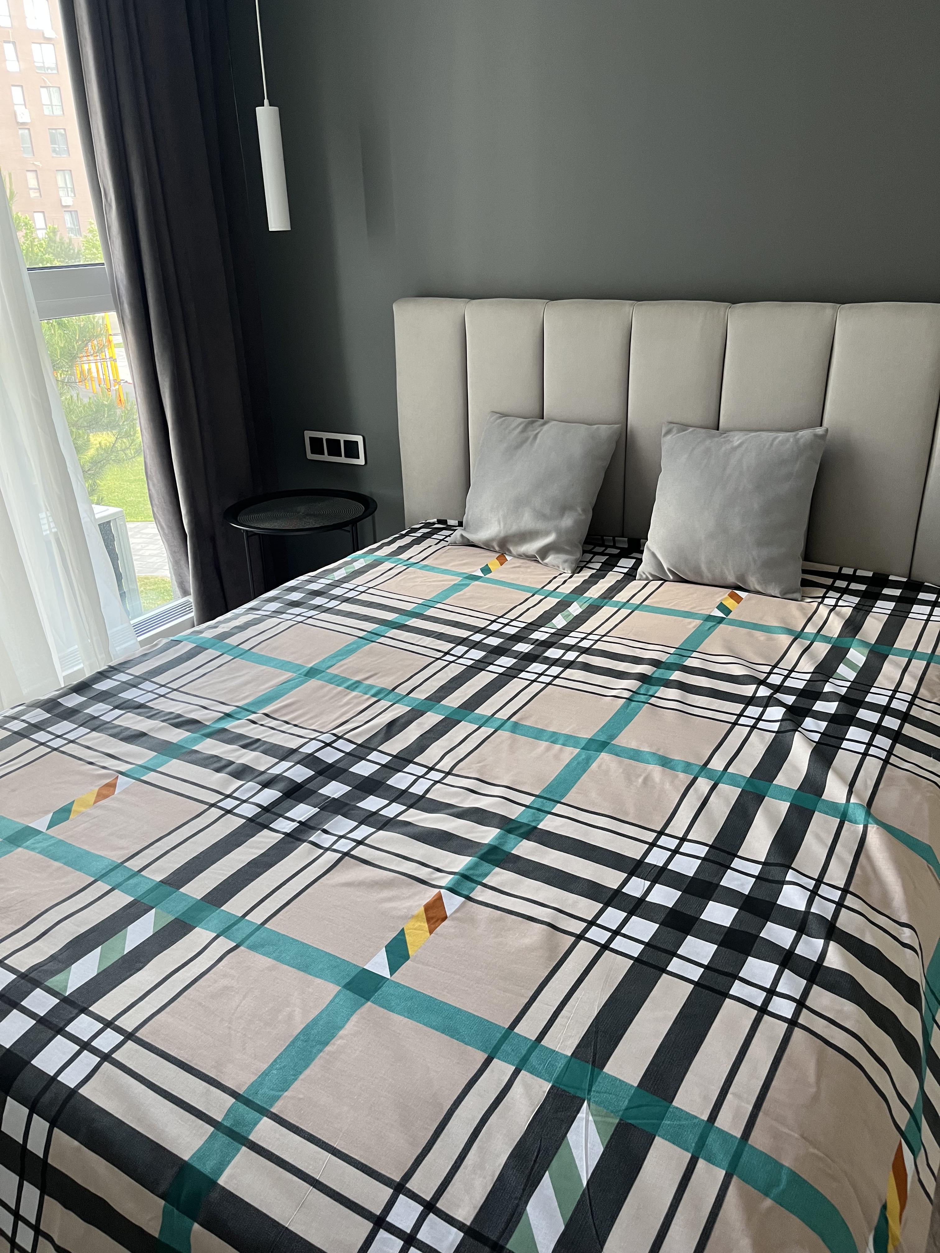 Простынь Полосочки 150х220 см (Glux-4761/WP/x150)