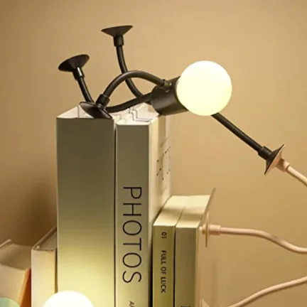 Нічник світлодіодний на батарейках у формі гнучкого чоловічка (C01328) - фото 7