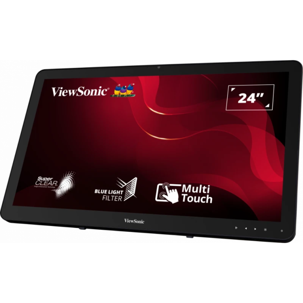 Монітор сенсорний ViewSonic TD2430 Black - фото 3