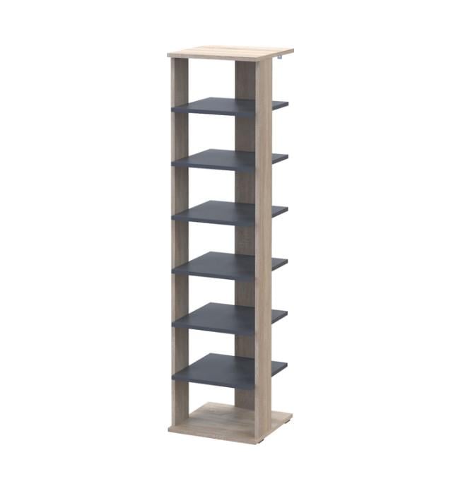 Тумба для обуви Doros Паоло Дуб Сонома/Графит (41516042)