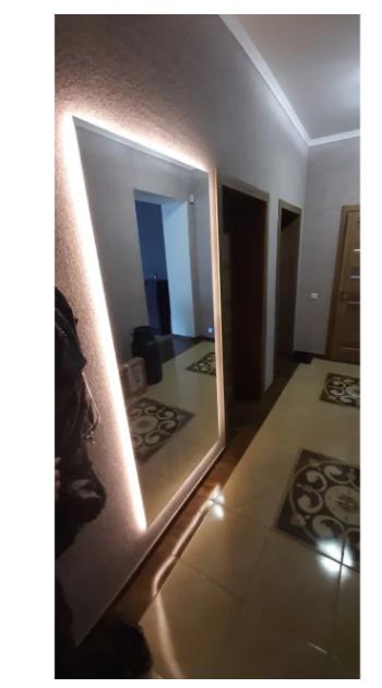 Зеркало настенное с фоновой подсветкой 00001 200x70 см (29084158)