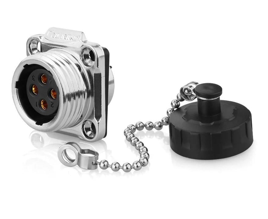 Разъем герметичный CNLINKO 4 pin YW-20-C04PE-03-001 YW-20-J04SX-03-401 IP67 комплект (2667603178) - фото 3 Разъем герметичный CNLINKO 4 pin YW-20-C04PE-03-001 YW-20-J04SX-03-401 IP67 комплект (2667603178) - фото 3