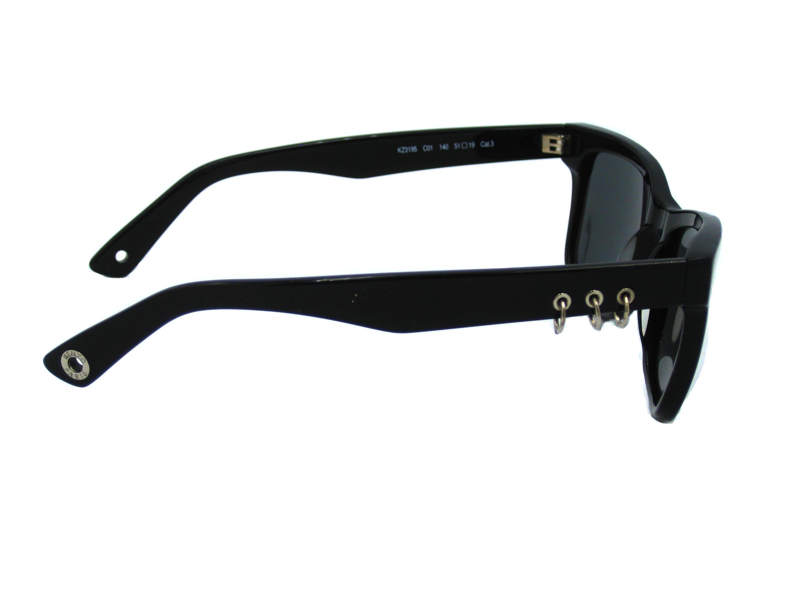 Солнцезащитные очки Kenzo KZ3195 01 - фото 4 Солнцезащитные очки Kenzo KZ3195 01 - фото 4