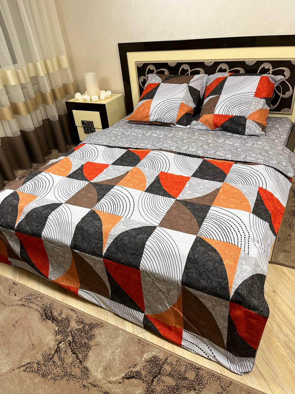 Комплект постельного белья двуспальный наволочки 70x70 см (DRР-11)