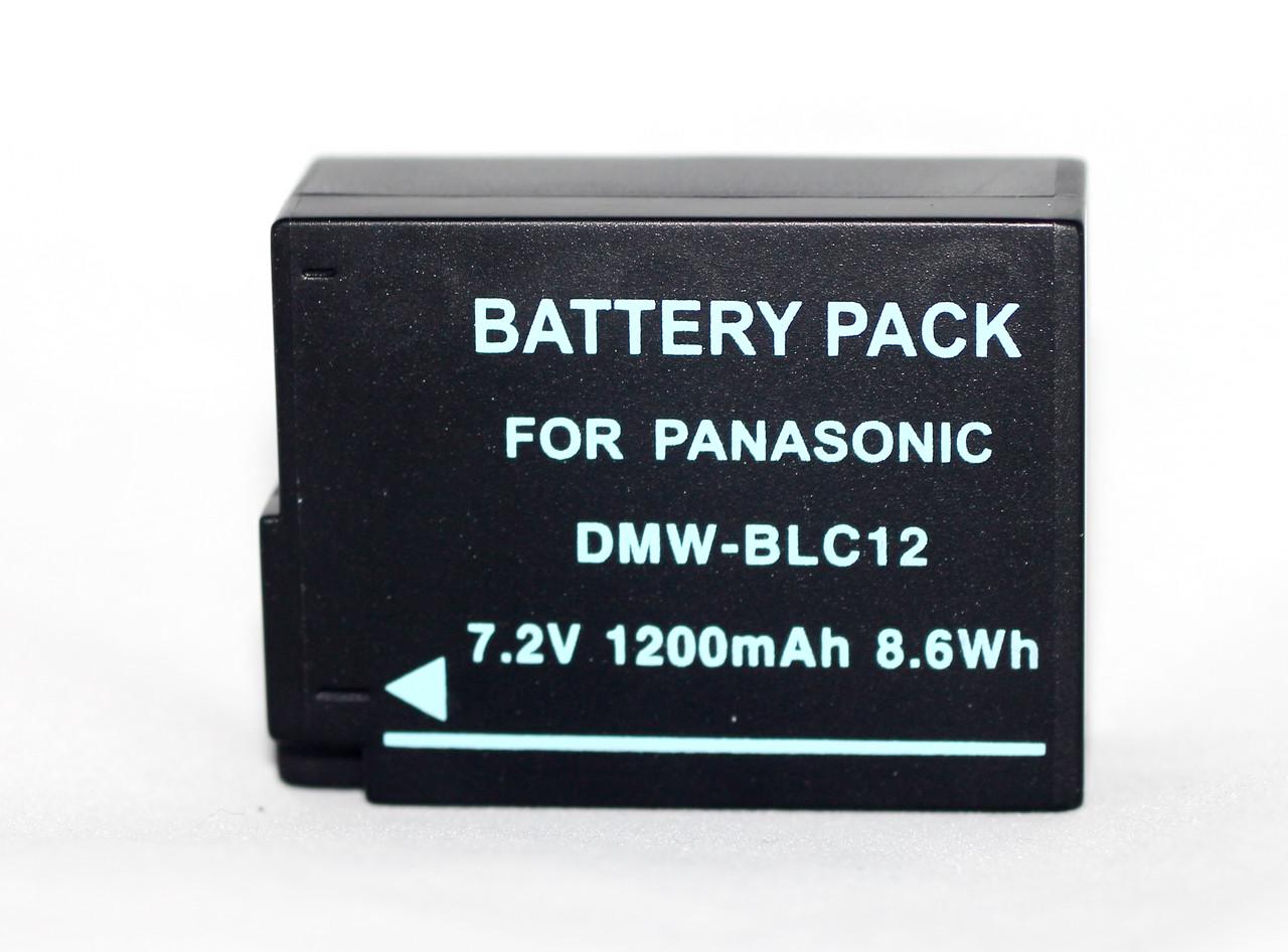 Аккумулятор DMW-BLC12 аналог DMW-BLC12E DMW-BLC12GK DMW-BLC12PP для фотоаппаратов Panasonic 1200 ma
