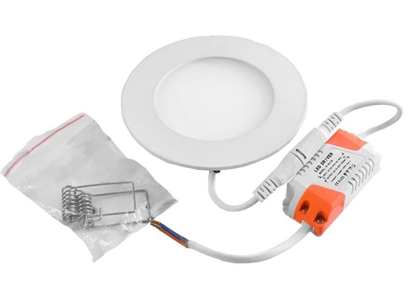 Светильник светодиодный врезной D120 Downlight 8 Вт 4200К круглый (620)