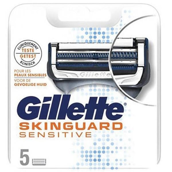 Картриджі змінні GILLETTE Skinguard Sensitive 5 шт. - фото 1