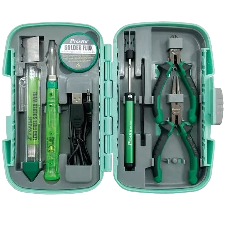 Набор инструментов Pro'sKit PK-324 8 предметов для электромонтажных работ Черный (33726857)
