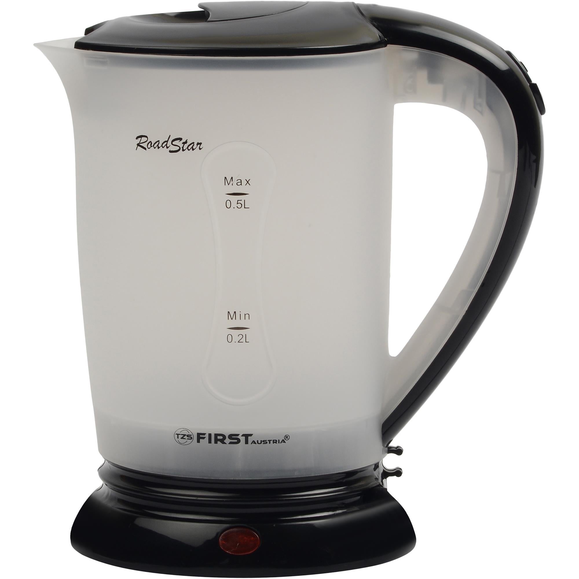 Електрочайник First FA-5425-2-BA 0,5 л 700 Вт White/Black