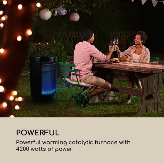 Газовый обогреватель Blumfeldt Bonaparte Fire 4200 Вт (10032817) - фото 7 Газовый обогреватель Blumfeldt Bonaparte Fire 4200 Вт (10032817) - фото 7