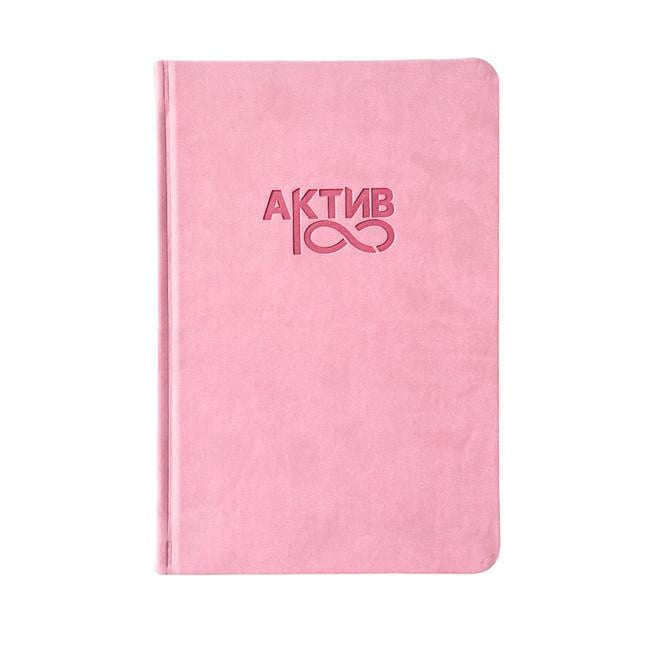 Планер для бизнеса и личных дел Актив LifeFLUX А5 на год русский язык Пепел розы (LFPLRLAR033)