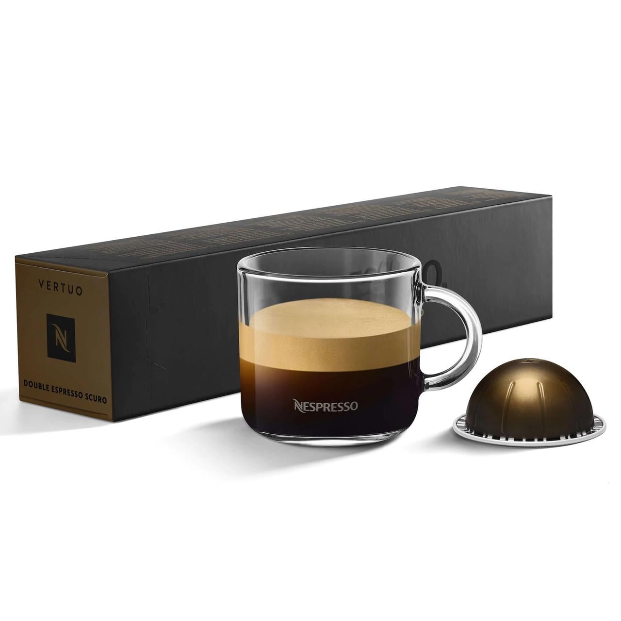 Кофе в капсулах Nespresso Vertuo Double Espresso Scuro 80 мл