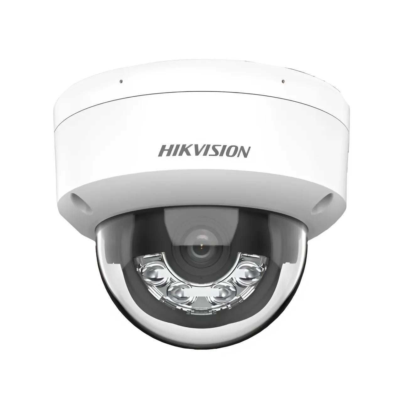 Камера видеонаблюдения с микрофоном Hikvision DS-2CD2143G2-LIS2U 2,8 мм IK10 4 Мп Белый (99-00019946)