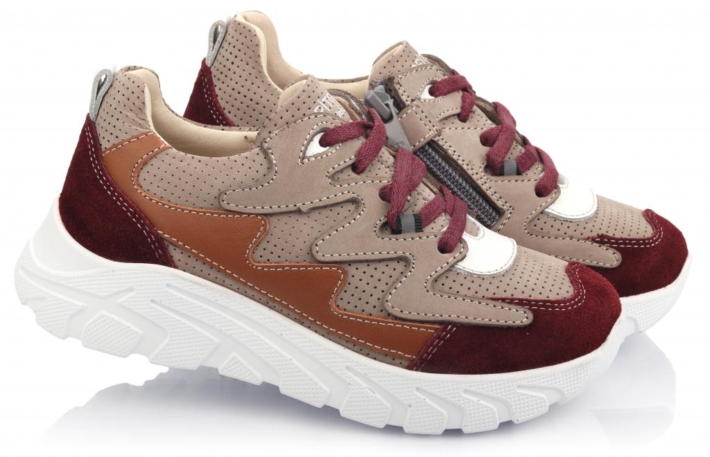 Кроссовки Topitop 2776 р. 40 Бежево-бордовый