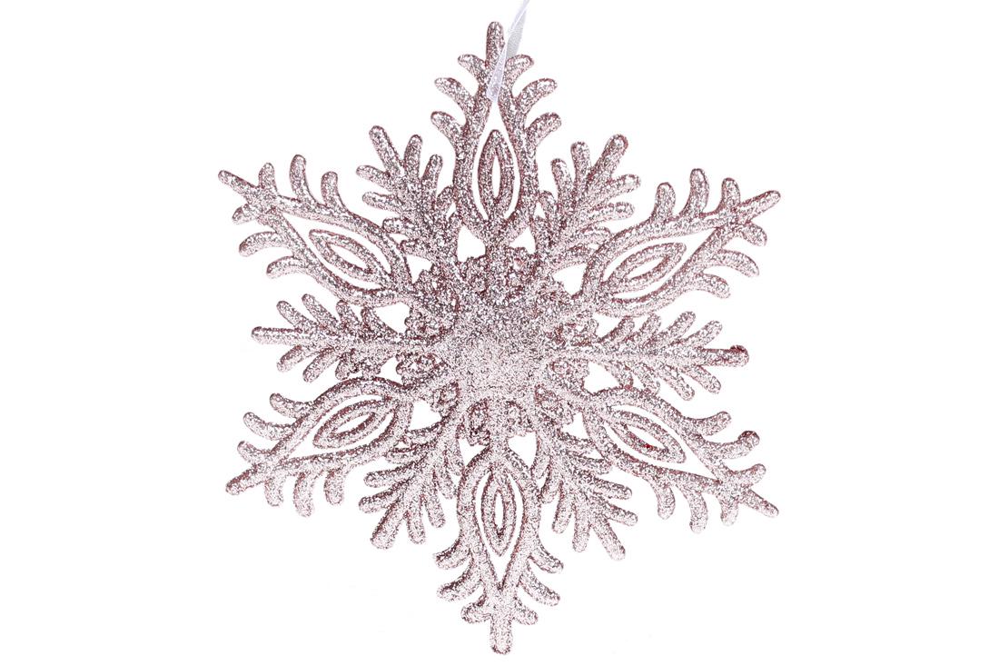 Елочное украшение Снежинка BonaDi (788-138)