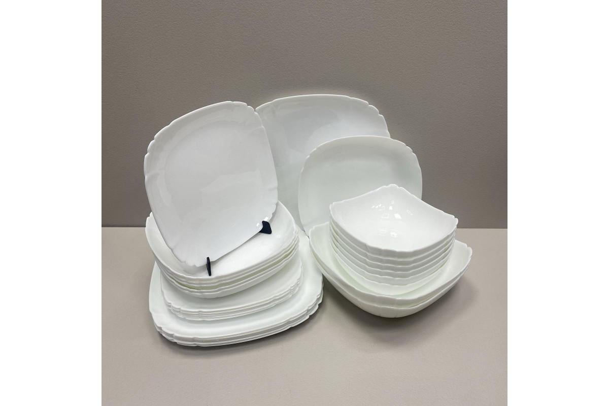 Сервиз столовый Luminarc Lotusia V1096 30 предметов (24481103) - фото 4 Сервиз столовый Luminarc Lotusia V1096 30 предметов (24481103) - фото 4