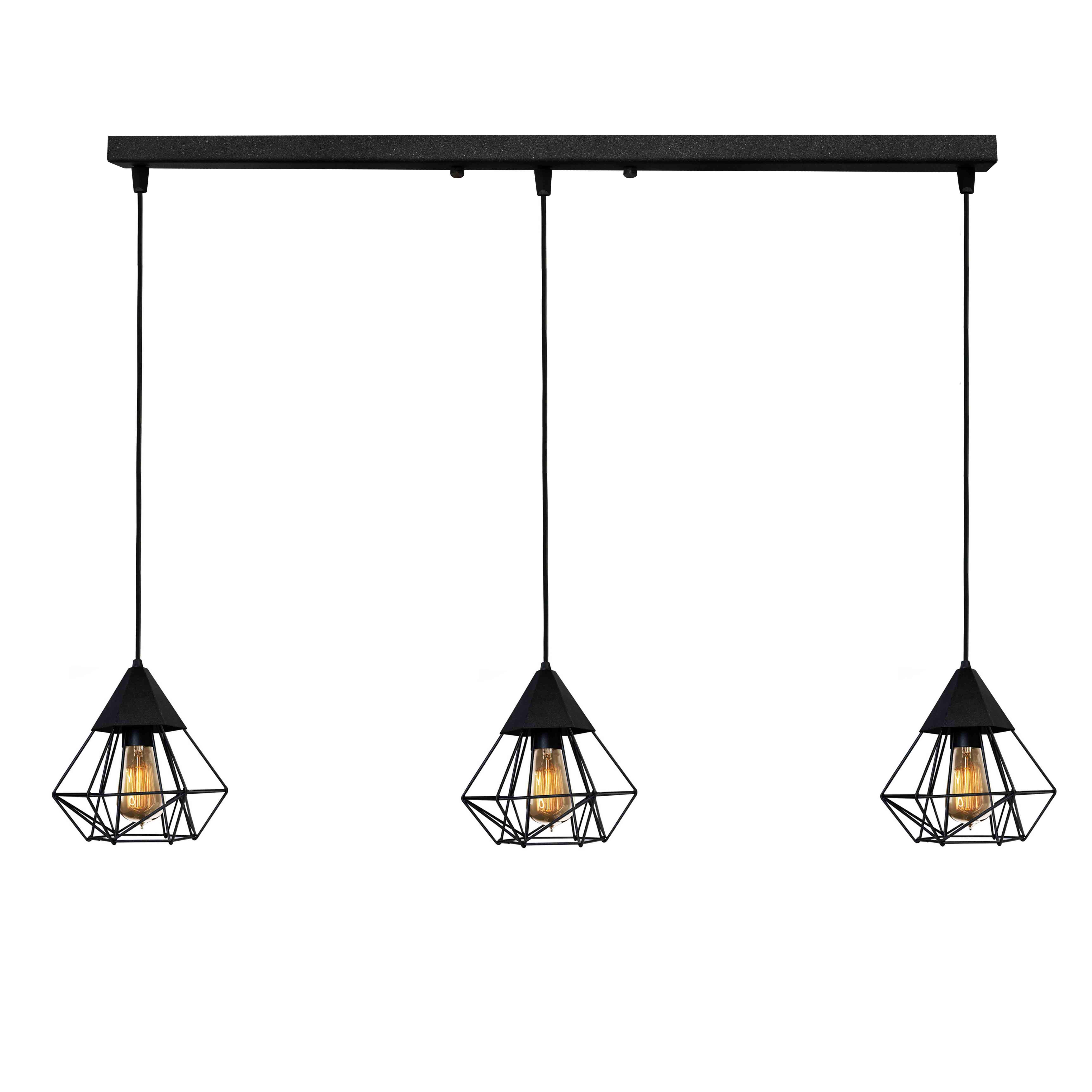 Светильник подвесной MSK Electric Crystal в стиле лофт NL 0535-3