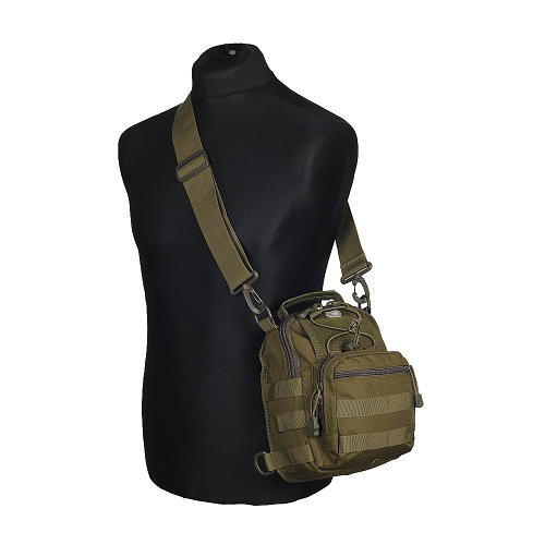 Сумка M-Tac Urban Line City Patrol Carabiner Bag 20351 Олива - фото 2