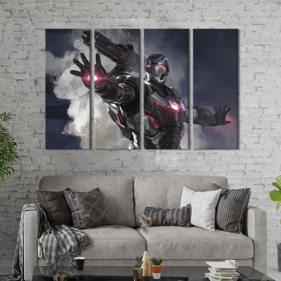 Картина модульная из 4 частей James Roads Железный патриот M 89x53 см (763-41)