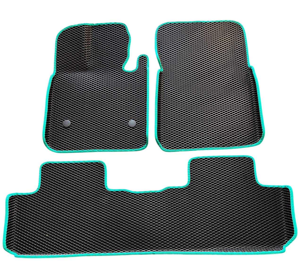 Коврики EVA с бортиками и 3Д лапой в салон для для BYD Song Plus Черный (2748035380)