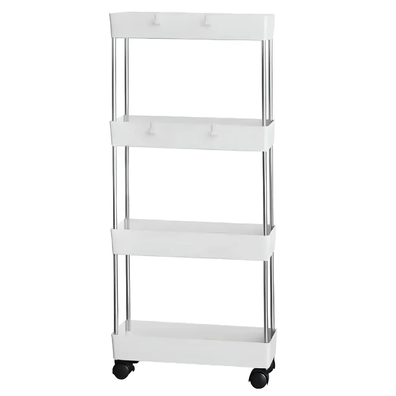 Стелаж на коліщатках Bathroom Rack 4 рівні 87х38х13 см (BRA8738)