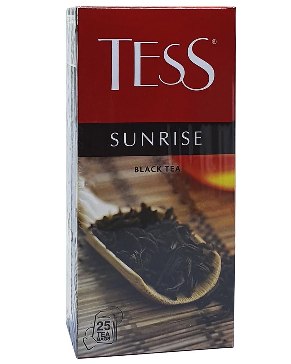 Чай черный Tess Sunrise в пакетиках 25х1,8 г (727)