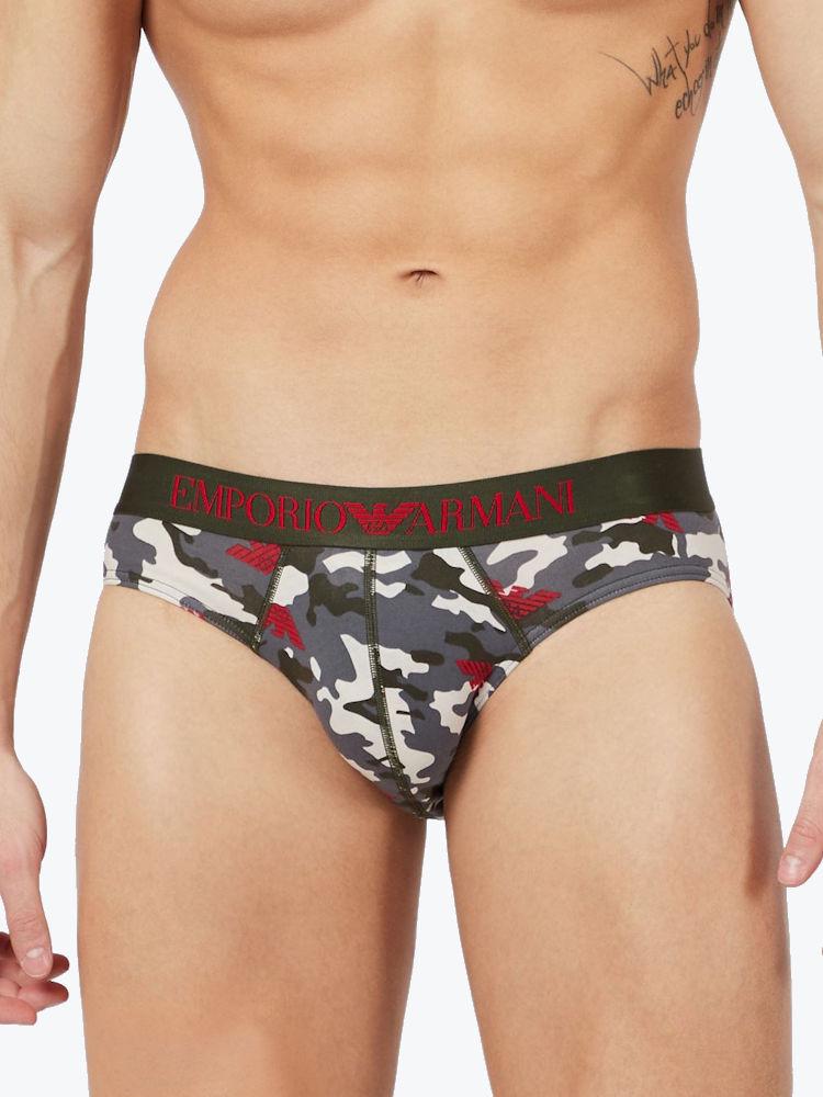 Труси сліпи чоловічі Emporio Armani XL Сірий (1P508-110814сер) Труси сліпи чоловічі Emporio Armani XL Сірий (1P508-110814сер)