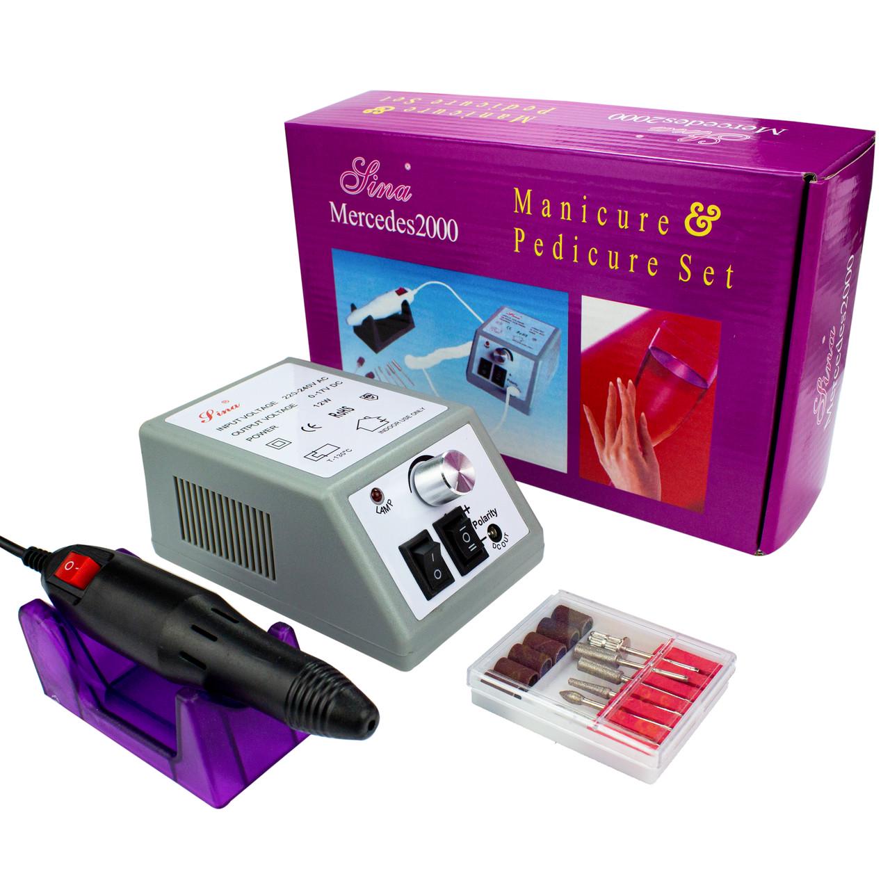 Фрезер для манікюру Lina Mercedes 12 W 20000 об/хв (6561341) - фото 2 Фрезер для манікюру Lina Mercedes 12 W 20000 об/хв (6561341) - фото 2