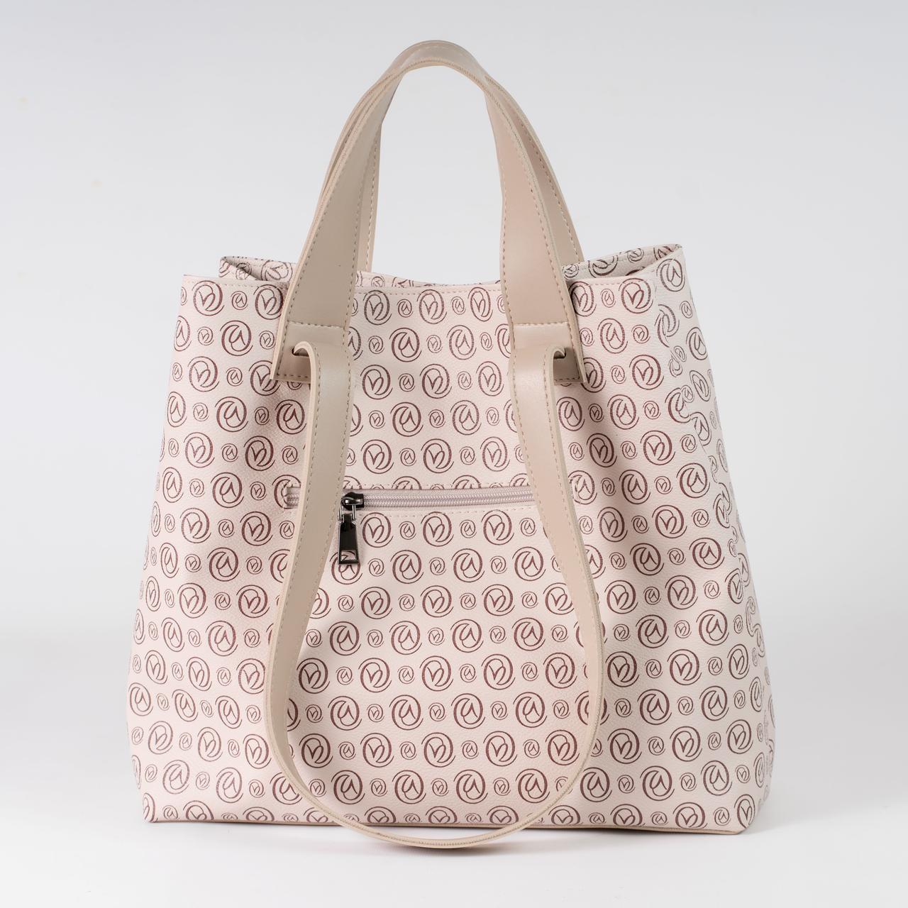 Сумка женская тоут XENIA № 29-24 Бежевый - фото 3 Сумка женская тоут XENIA № 29-24 Бежевый - фото 3