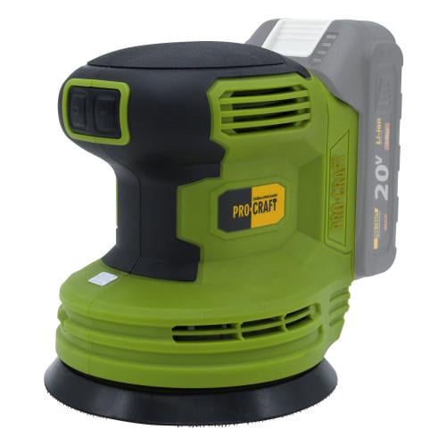 Шліфмашина акумуляторна Procraft PX-20 без акумулятора та зарядного пристрою ексцентрикова