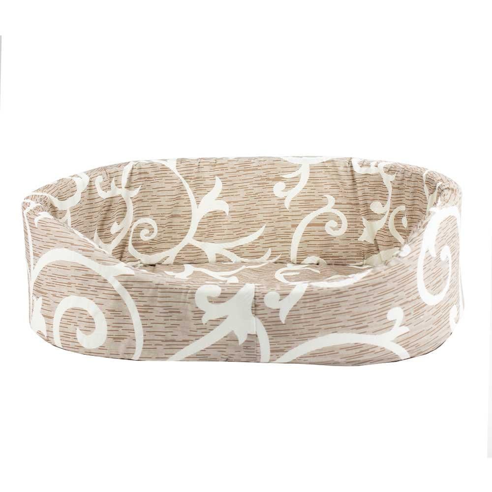 Лежак для собак Пушистики 44х30х13 см Бежевый (1592271079)