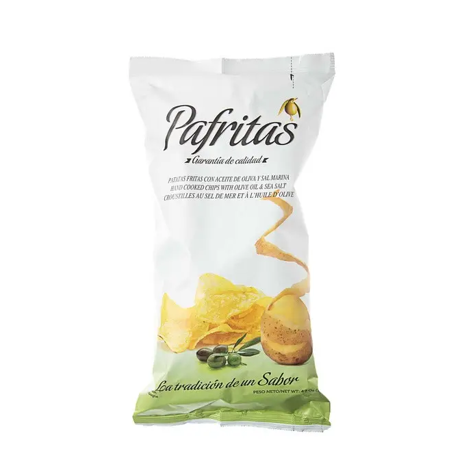 Чипсы картофельные Pafritas Рiоха с морской солью 140 г (1846823859)