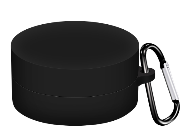 Чохол-накладка DK Silicone Candy Friendly з карабіном для Nothing CMF Buds Pro Black