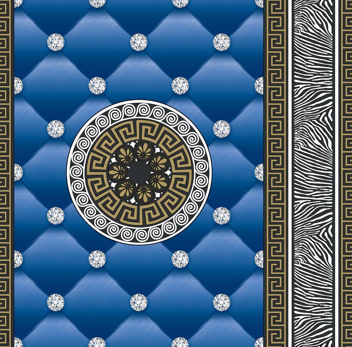 Обои бумажные Континент Айлин Светло-синий (1435)