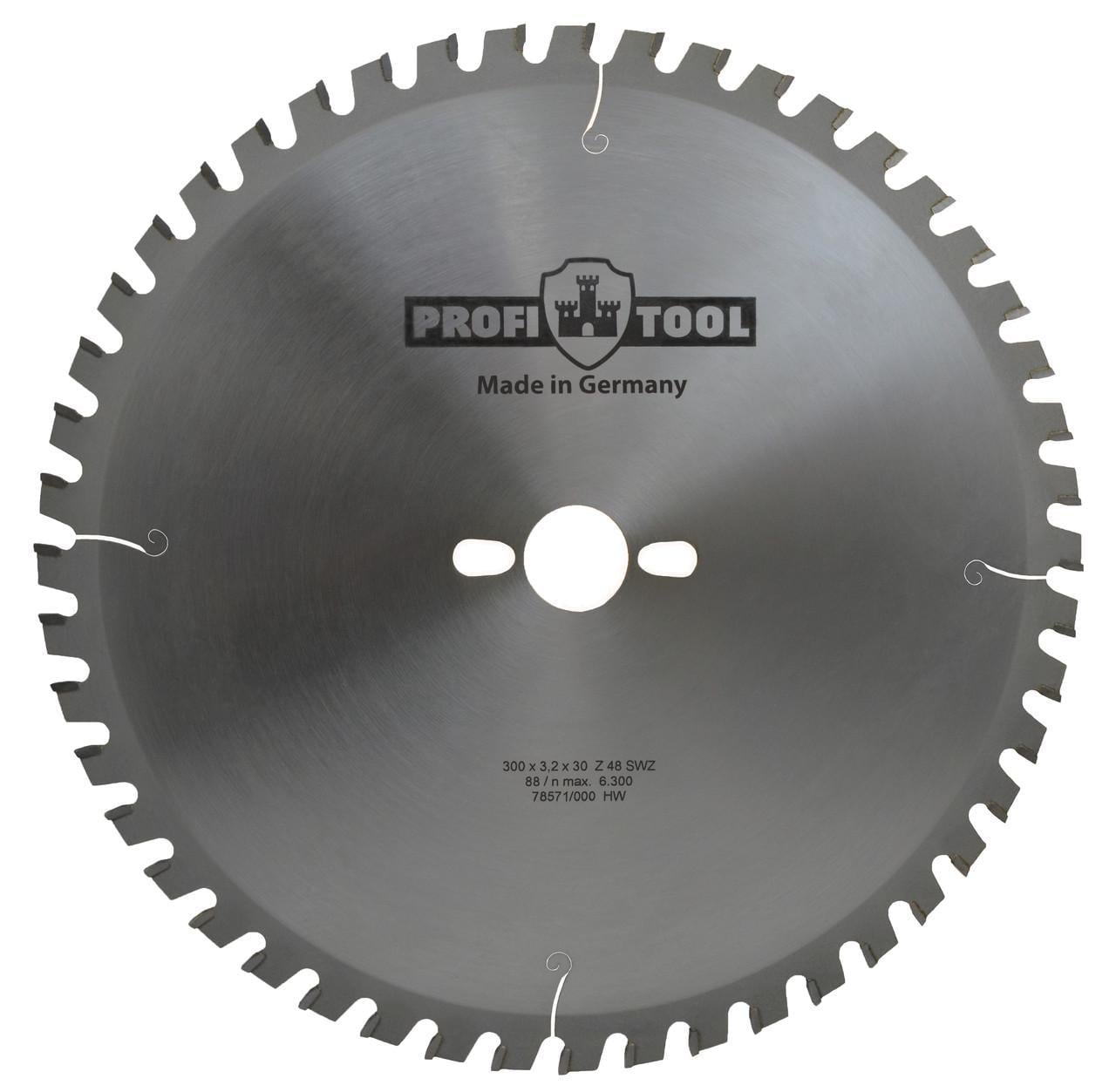 Диск пиляльний PROFITOOL Z 48 S-WZ 300х3,2х2,2х30 мм (2130001) Диск пиляльний PROFITOOL Z 48 S-WZ 300х3,2х2,2х30 мм (2130001)