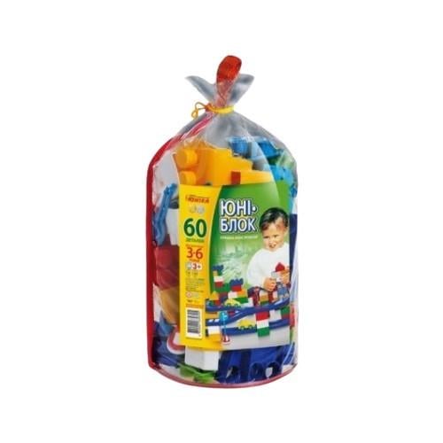 Конструктор UNIKA Юни-блок 60 деталей паяный шарик (0705)